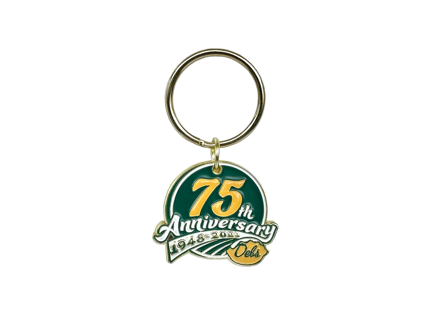 75th keychain