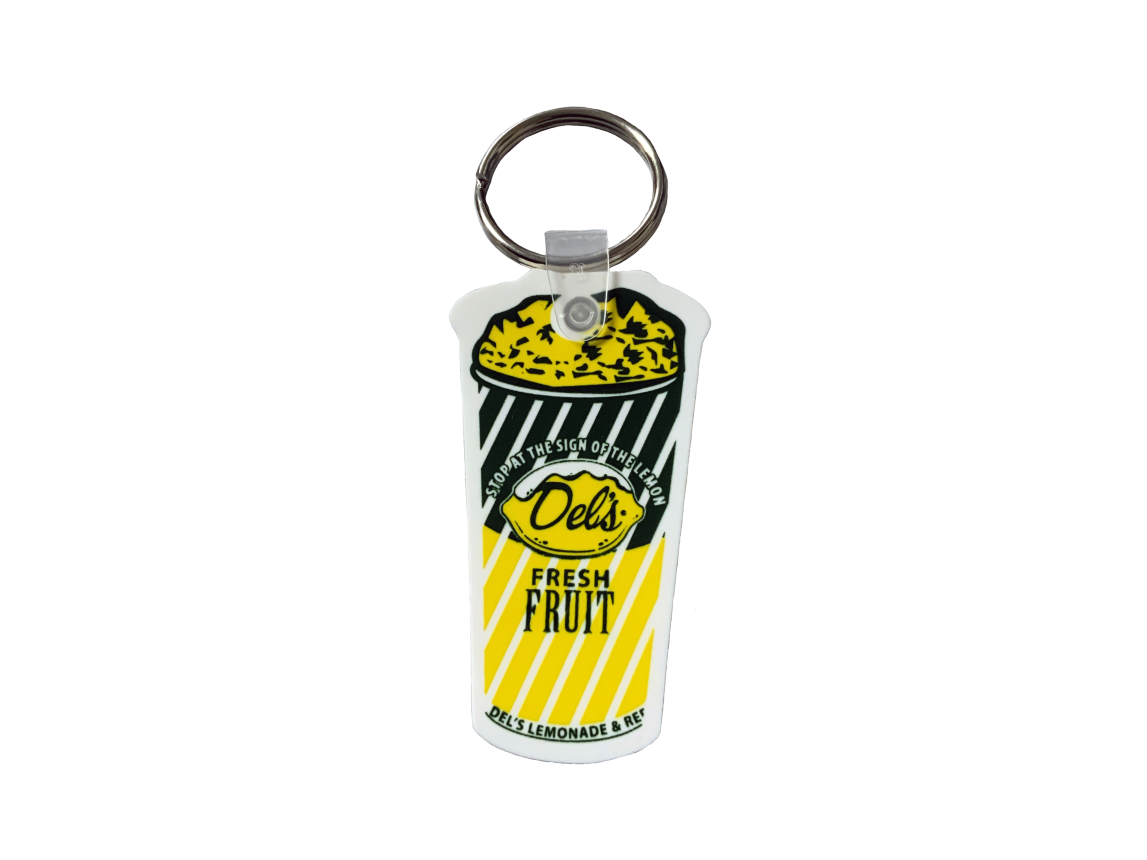 Del's Cup Keychain – Del's Lemonade Refreshments Inc. Del's Cup Keychain – Del's Lemonade Refreshments Inc.