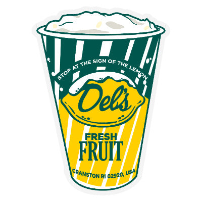 Del's Lemonade Cup Sticker