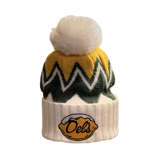 Del's Pom Pom Hat